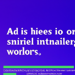 AD is hiees poster in blue and green color